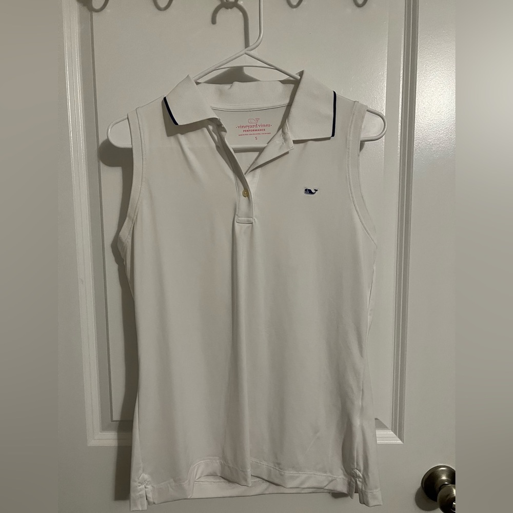White Vineyard Vines Performance Sleeveless Top Size:S